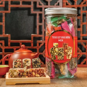 Thanh Hạt Dinh Dưỡng Vị Mix 180g ( Hũ )