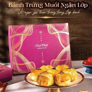 Bánh Trứng Muối Ngàn Lớp
