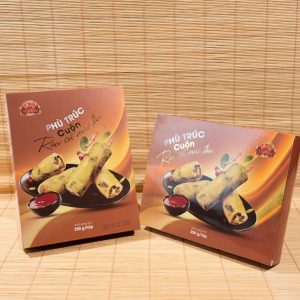 Phù Trúc Cuộn Rau Củ Mùi Tàu